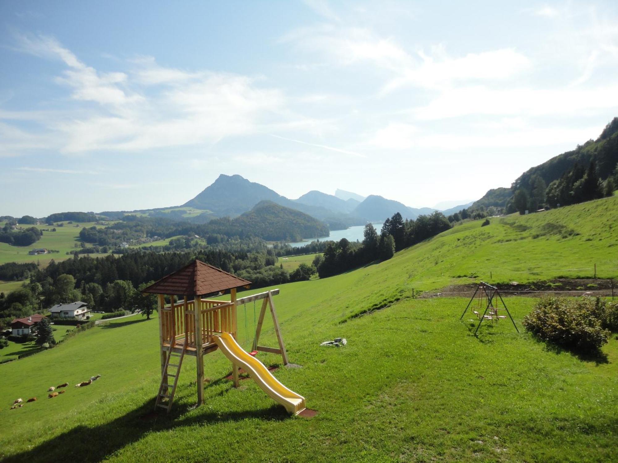 Bauernhof Strumegg Villa Hof bei Salzburg Eksteriør bilde